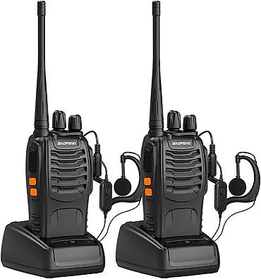 Baofeng iki ədəd portativ rəqəmsal/analoq UHF VHF əl radiostansiya