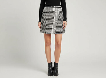 spódnice plisowane krata: Women`s skirt, size L