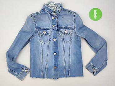 hm basic longsleeve: H&M, Kurtka jeansowa damska, rozmiar XS — 2