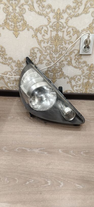 крылья фит: Передняя правая фара Honda 2003 г., Б/у, Оригинал, Япония