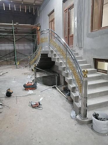 Обшивка лестниц: Леснитса тепкич куямиз бетондан — 25