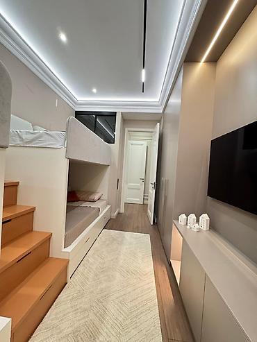 самсу: 4 комнаты, 130 м², Южная Магистраль Элитка, 5 этаж, Дизайнерский ремонт — 9