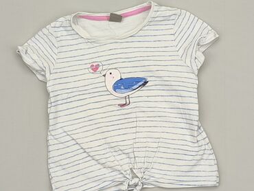 biała koszulka termoaktywna: T-shirt, Little kids, 5-6 years, 110-116 cm, condition - Fair