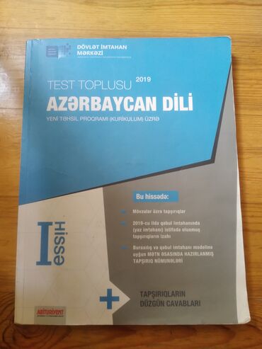 8 ci sinif azerbaycan dili testleri cavablari: Azerbaycan dili test toplusu 1ci hissetezecavablari var kitabda