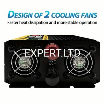 İnverterlər: Yeni Inverter, 1500-3000 Vt, 12 - 220 volt, Ünvandan götürmə, Ödənişli çatdırılma, Rayonlara çatdırılma — 8