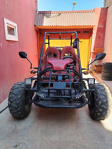 Kvadrosikllar: İki nəfərlik off-road buggi - Güclü boru karkaslı şassi — 2