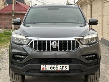 кофр на крышу автомобиля: Полноразмерный пикап SsangYong Rexton KHAN в сером цвете. Модель