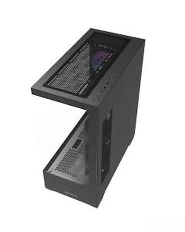 Ostali kompjuterski delovi: PC kućište sa RGB ventilatorima – Midi Tower - Moderno crno kućište — 13