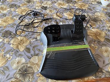 xbox konsolu: Genius sükan+pedal dəsti və oyun diskləri paketi Məhsul tərkibi: - — 2