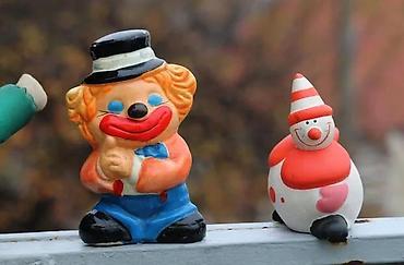 Figurice i makete: Vintage klovn figurice - kolekcije. Cena (različita) za komad 1 — 8