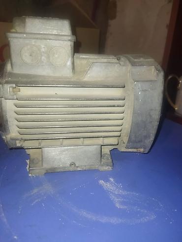 fan motoru: Məhsul: Elektrik mühərriki (asinxron tip) Təsvir: - Korpus: Döküm — 2