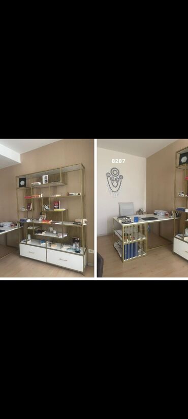 Duxovkalar: Loft üslubunda hazırlanmış vitrin dolab və yazı masası 550 azn (2600 lalafo.az -da Duxovkalar: Loft üslubunda hazırlanmış vitrin dolab və yazı masası 550 azn (2600
