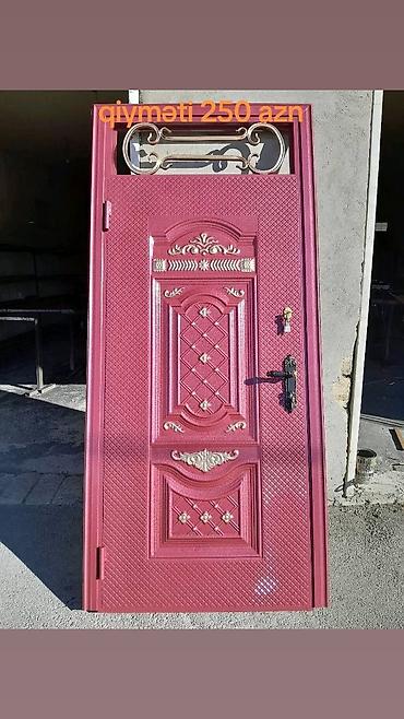 Giriş qapıları: Metal giriş qapıları – müxtəlif dizayn və ölçülərdə - Material: qalın — 15