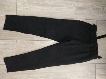 одежда для девочек: Джинсы и брюки, цвет - Серый, Б/у