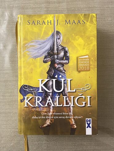 Bədii ədəbiyyat: Sarah J. Maas, Jennifer L.Armentrout fantastik kitabları ikinci əl