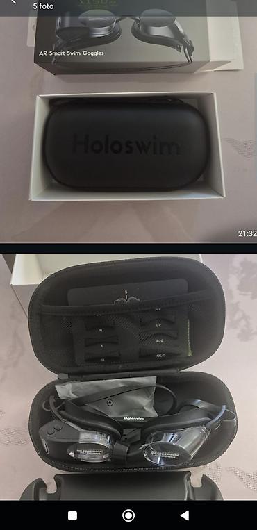 Holoswim AR Smart Swim Goggles – ağıllı üzgüçülük eynəyi - İnteqrə