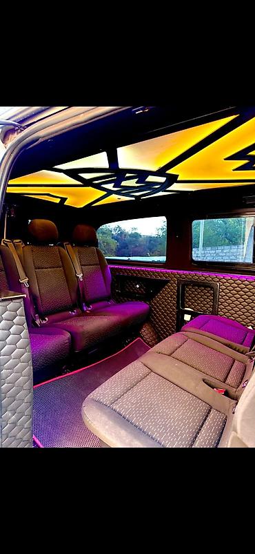 vito oturacaqlar: Mercedes-Benz Vito mikroavtobus – gümüş rəng, uzun kuzov, geniş və — 2