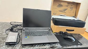 asus rog strix g18: ASUS ROG Strix G (G-series) oyun noutbuku 4 aydır almışam zəmanət qutu — 3