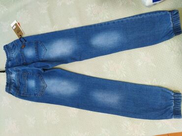Джинсы и брюки: Джинсы и брюки, цвет - Синий, Новый — 6