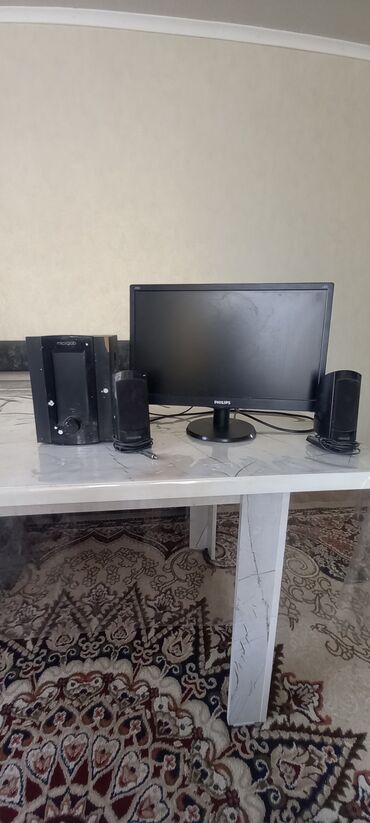 большая колонка: Монитор, Philips, LCD, 21" - 22"