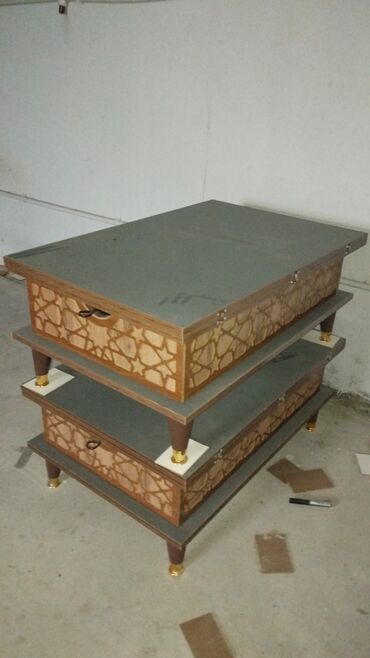 Masalar: Jurnal masası, Yeni, Açılan, Laminat, Dördbucaq masa — 6