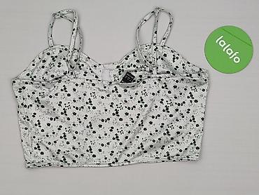 bluzki biale haftowane: Shein, Top damski, rozmiar L — 3