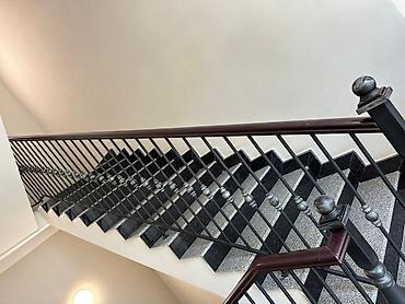 Готовые перила: Готовые перила, Материал: Металл, Для лестницы, Новый — 5
