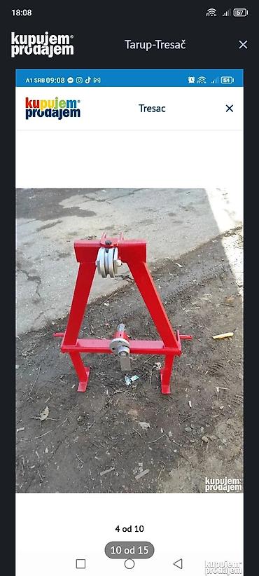 Specijalizovana tehnika: Tarup – tresač za voćnjake - Poljoprivredni priključak za traktor — 10