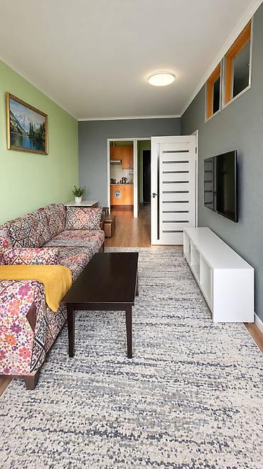 квартиры продажа бишкек: Студия, 32 м², Кок-Жар ж/м Индивидуалка, 3 этаж, Свежий ремонт — 1