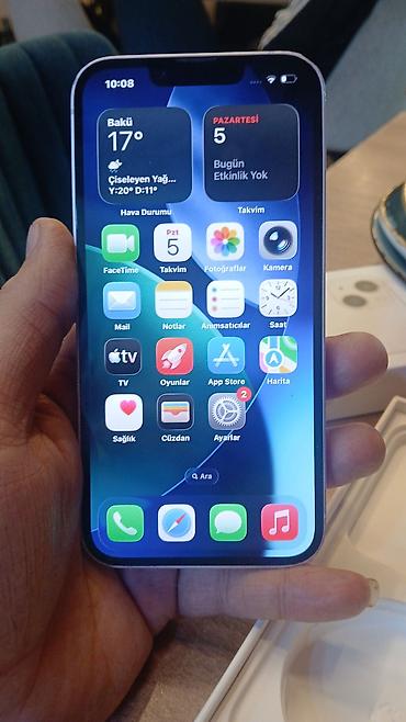 mlp: IPhone 13, 128 GB, Ağ, Face ID — 2