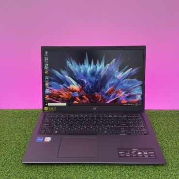 ноутбуки core i5: Ноутбук, Acer, 12 ГБ ОЗУ, Intel Core i5, 15.6 ", Б/у, Для несложных задач, память SSD