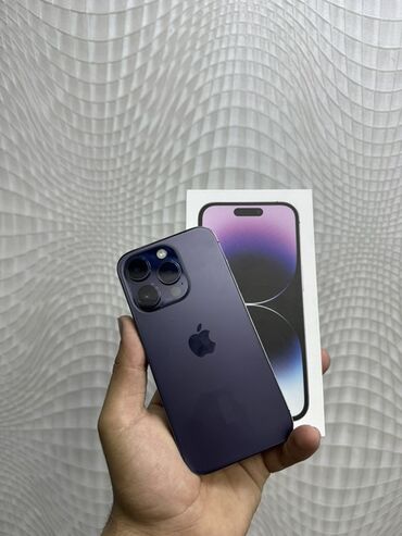İnformatika: IPhone 14 Pro, 256 GB, Deep Purple, Face ID