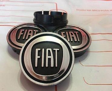 klocne za tockove: ČEPOVI POKLOPCI ZA FELNE FIAT 60 MM / 56 MM - CRNI | ORIGINALNI — 3