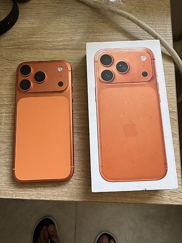 iphone xр: IPhone 17 Pro, Новый, 256 ГБ, Оранжевый, Коробка, 100 % — 1