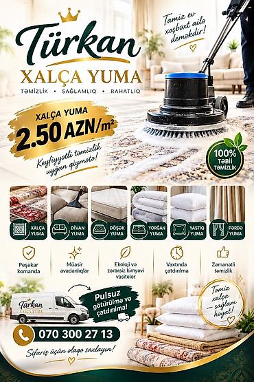 xalca yuma sumqayıt: Türkan xalça yuma Xalçalarınızı peşəkarlara həvalə edin! Evinizin — 1
