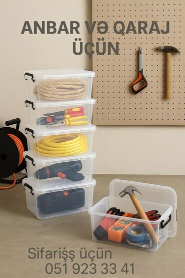 Yemək konteynerləri: Evdə, mətbəxdə, avtomobildə və ofisdə istifadə üçün mükəmməl şəffaf — 7