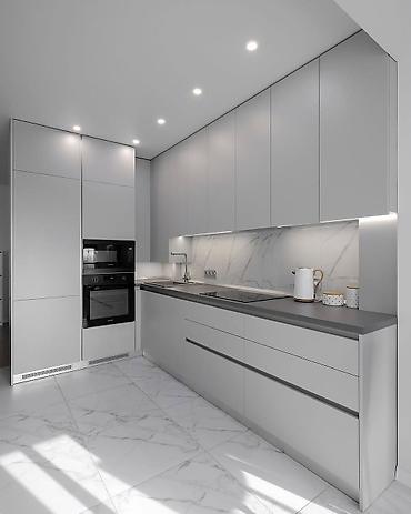 silver kitchen: Кухонный набор на заказ, ЛДСП, 14–30 дней, Бесплатная доставка, Гарантия — 8