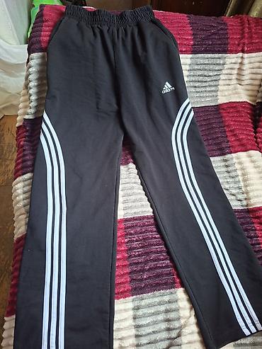 deri kurtka: İdman Şalvar, Adidas, M, rəng - Qara — 1