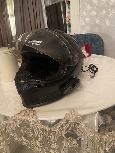 Moto geyim: CROWN Racing modul tipli motosiklet dəbilqəsi salam 2 aydı alınıb 180 — 2