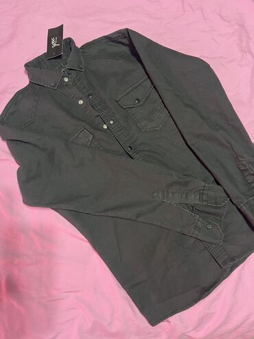 Рубашки: Рубашка L (EU 40), цвет - Черный