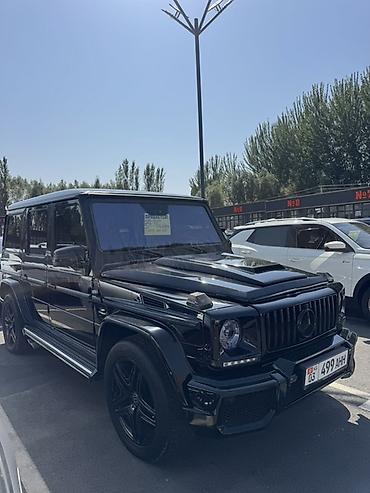 Mercedes-Benz G-Class: 2001 г., 5 л, Автомат, Газ, Внедорожник