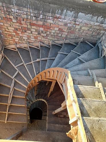 Обшивка лестниц: Леснитса тепкич куямиз бетондан — 20