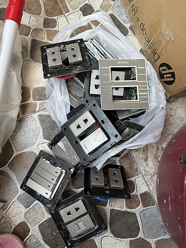 switch: Elektrik aksesuarları paketi Hamisi işləkdir birlikdə 10azn… Məhsul — 1