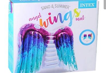 baliq ucun: İntex hovuzları 🔹️İntex melek (angel mat) 🌊 🔹️Ölculeri: 2.16×1.55 — 2