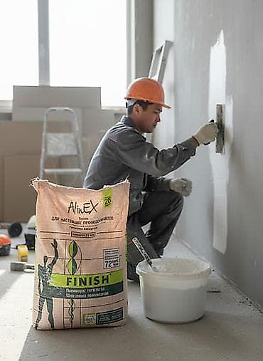 Штукатурка, шпаклевка: Шпаклёвка — идеальная основа для ровных стен! Для выравнивания стен и — 15