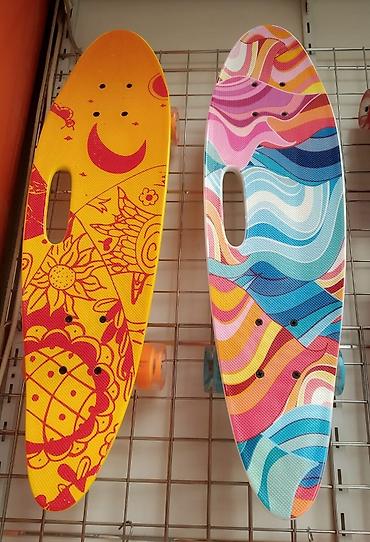 penny board: Pennyboard Skeybord, Kaykay, Skeyt və Pennyboardlar🛹 🔹️İşıqlı gel — 4