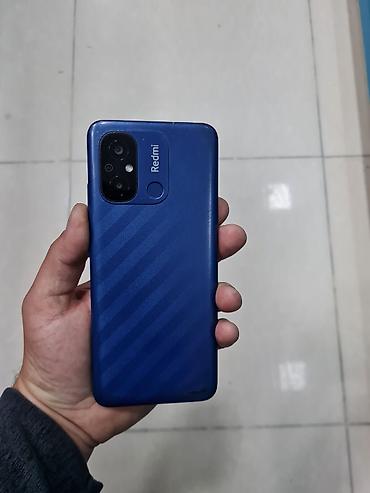 ev telefonu satilir: Redmi 12C, 128 GB, rəng - Mavi, Zəmanət — 2