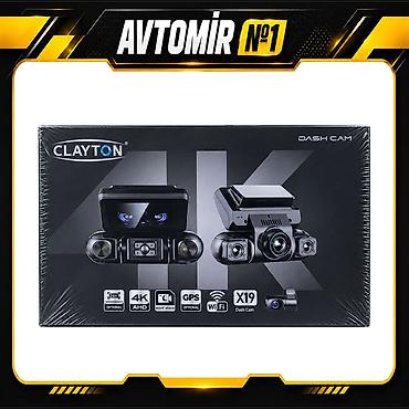CLAYTON X19 Avtomobil üçün Videoqeydiyyatçı / Dash Cam CLAYTON X19