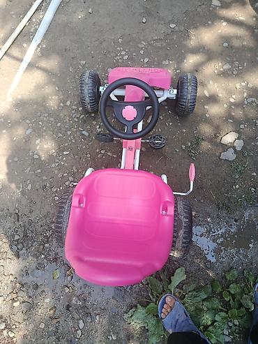 körpü mebel: Uşaq pedallı maşını – GTOYS 88 SPEEDCAR - Rəng: çəhrayı - Tip — 1