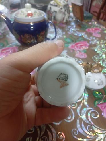 Süfrə aksesuarları: Porcelan qaymaq qabı (milk/cream pitcher) - Material: yüksək — 2